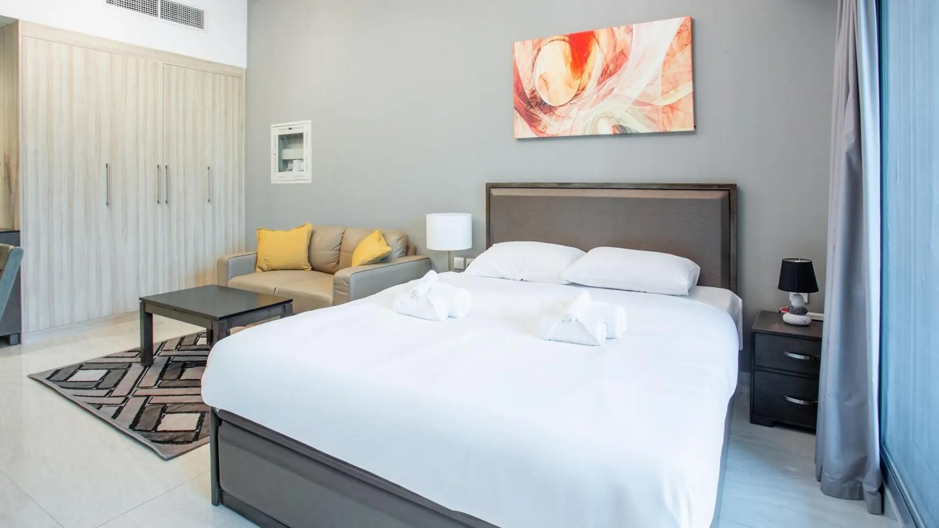 Apartment Elegant Studio In Elite Business Bay Dubai